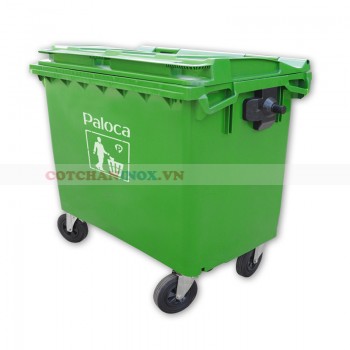 Thùng rác nhựa 660 lít