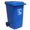 Thùng rác nhựa 240L màu xanh