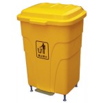 Thùng đựng rác 70 lít đạp chân có bánh xe