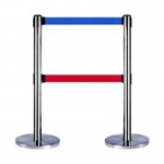 CỘT CHĂN INOX 2 DÂY CĂNG H11