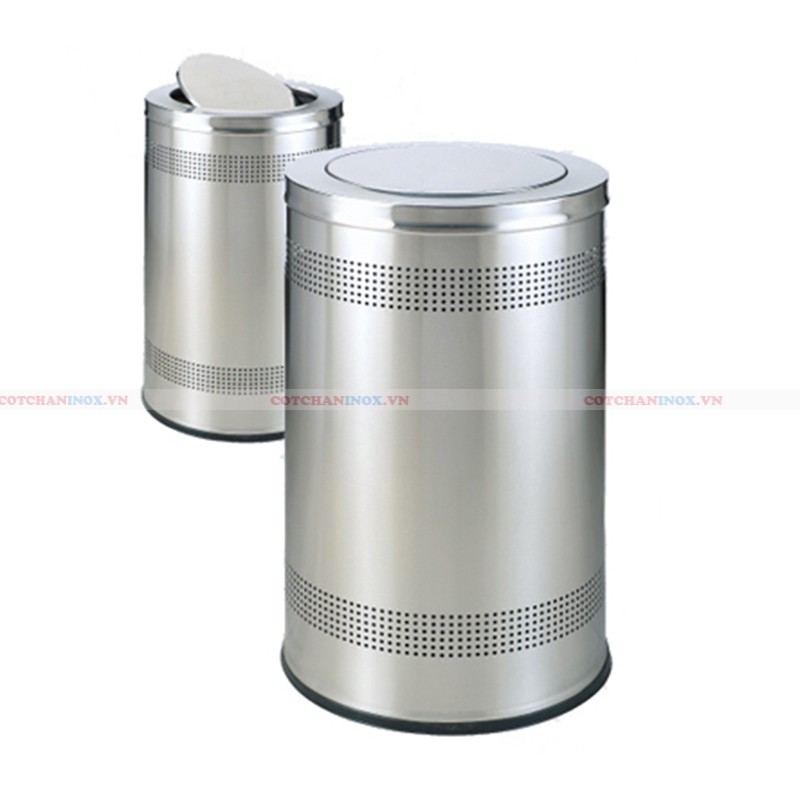 Sọt rác inox văn phòng