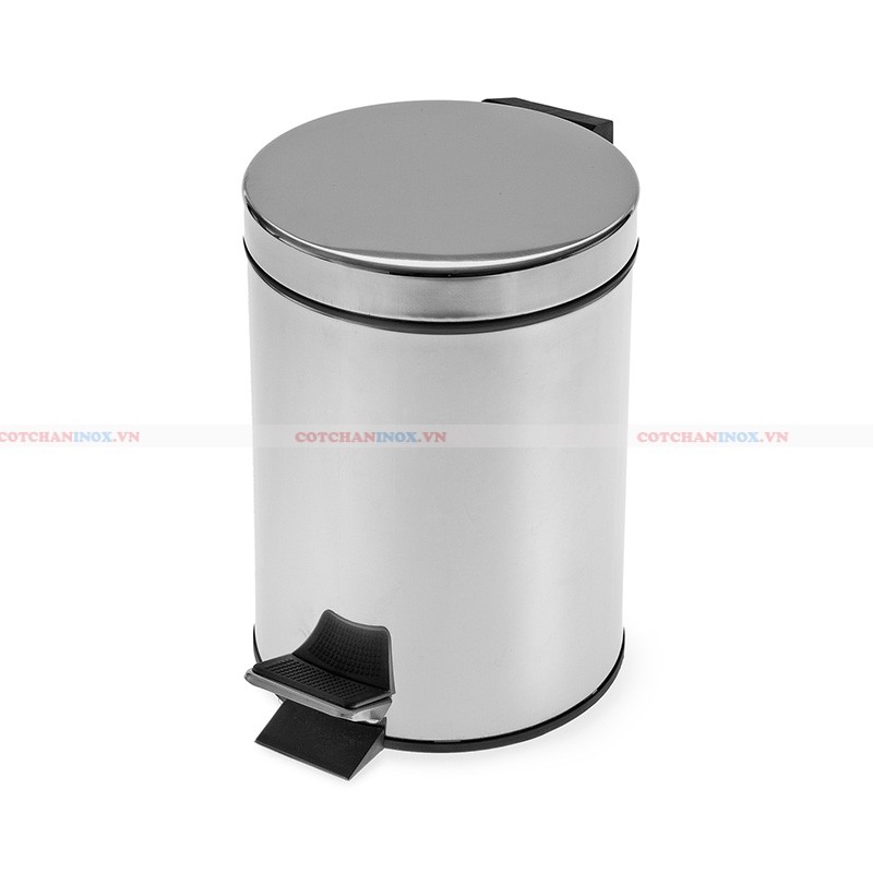 Thùng rác inox nhỏ với nhiều loại dung tích khác nhau