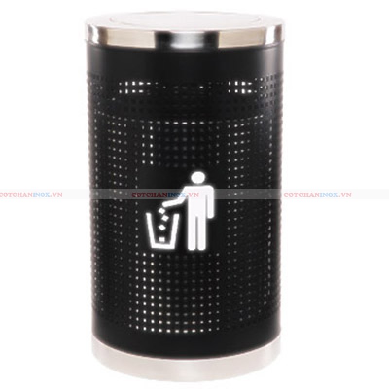 Sọt rác inox văn phòng